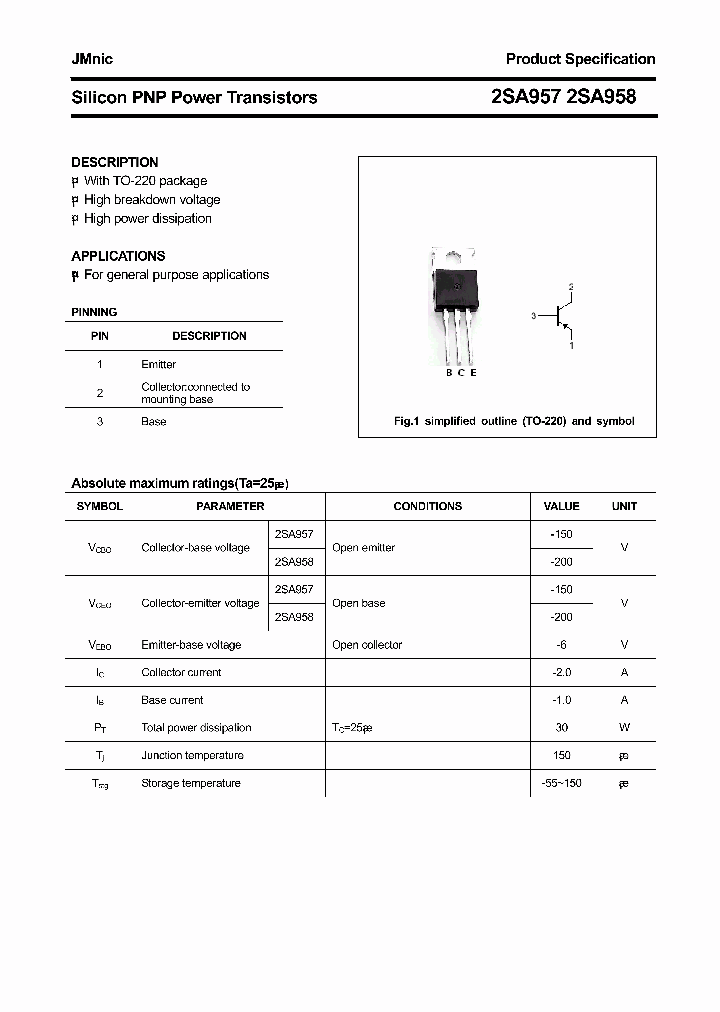 2SA957_3144296.PDF Datasheet