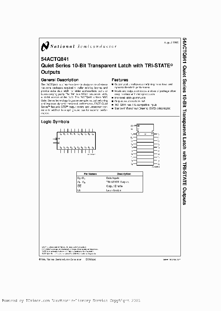 74ACT841SCQR_3150537.PDF Datasheet