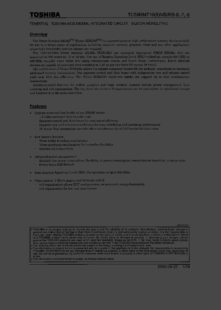 TC59RM716MB-6_3157137.PDF Datasheet