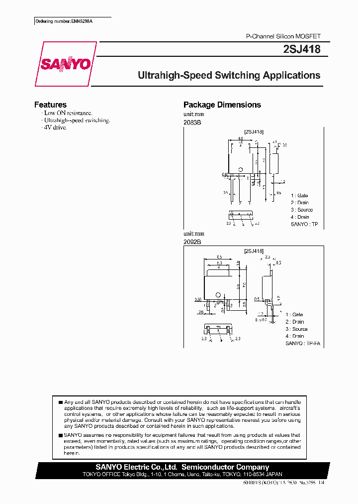 2SJ418TP_3175098.PDF Datasheet