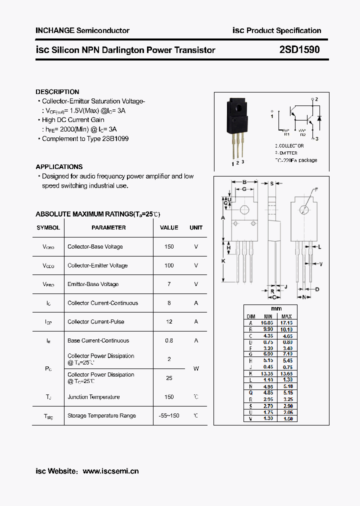 2SD1590_3177956.PDF Datasheet