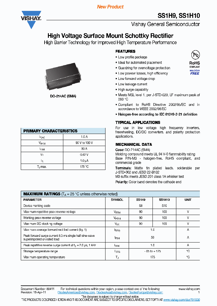 SS1H10-M3-5AT_3178577.PDF Datasheet