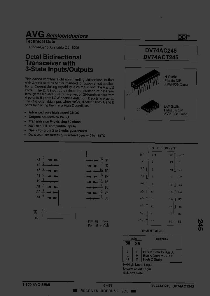 DV74ACT245_3189248.PDF Datasheet