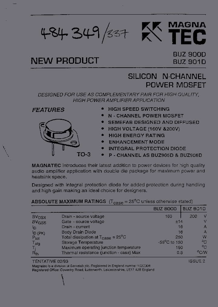 BUZ900D_3193602.PDF Datasheet