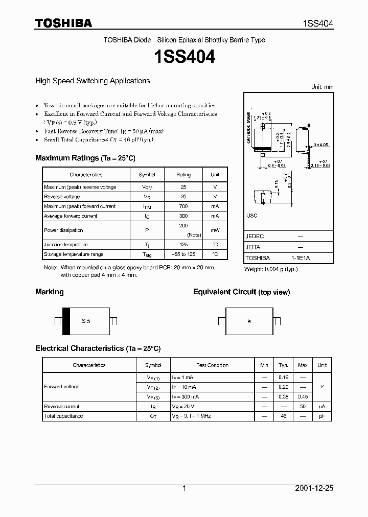 1SS404_3195145.PDF Datasheet