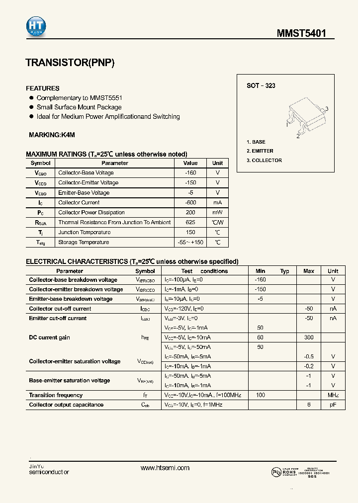 MMST5401_3195444.PDF Datasheet