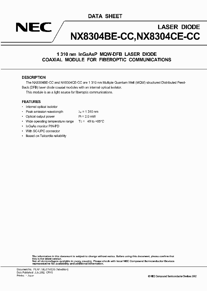 NX8304CE-CC_3196384.PDF Datasheet
