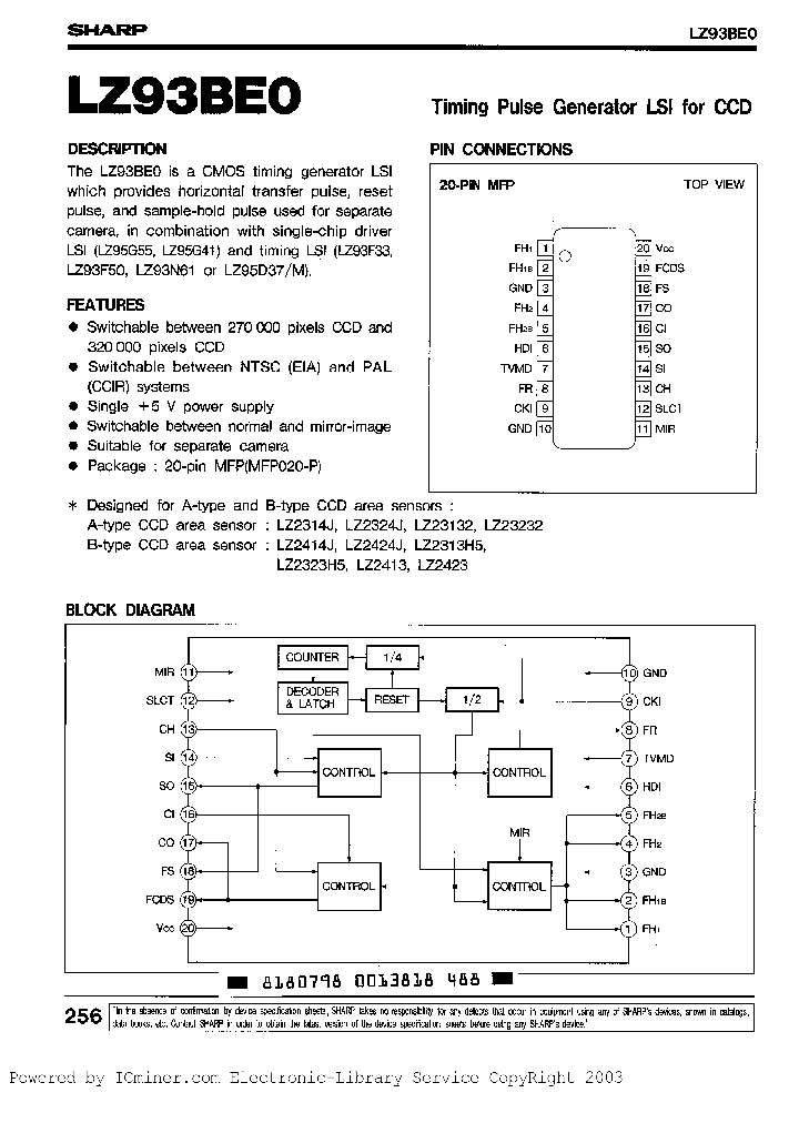 LZ93BEO_3199486.PDF Datasheet