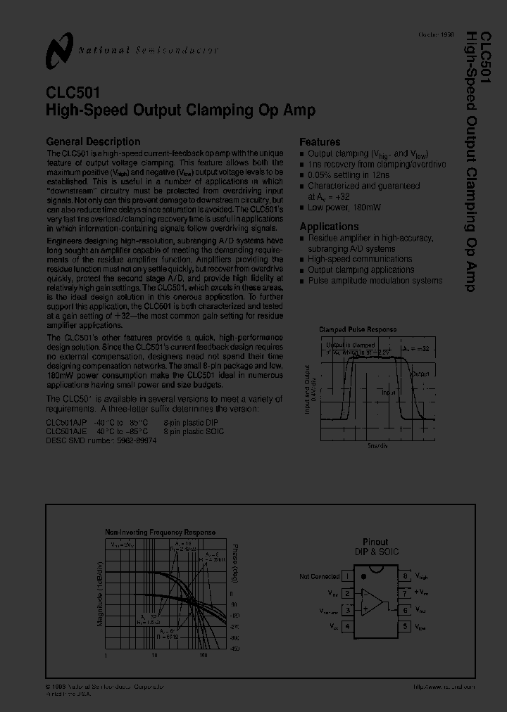 CLC501AJE-TR13_3254647.PDF Datasheet