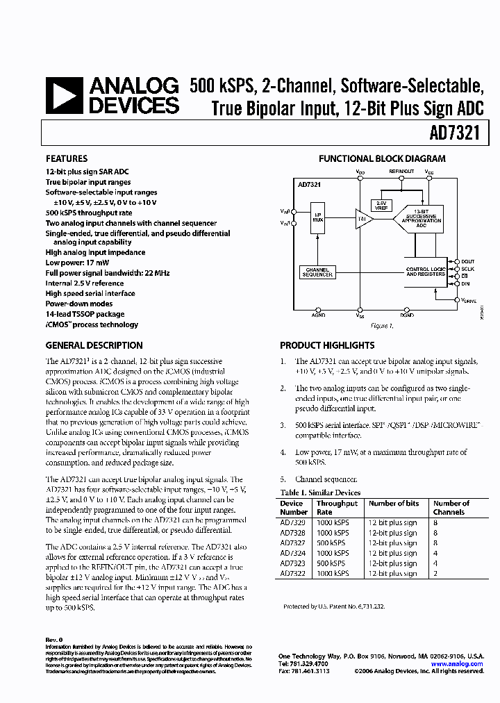 EVAL-AD7321CB_3256893.PDF Datasheet