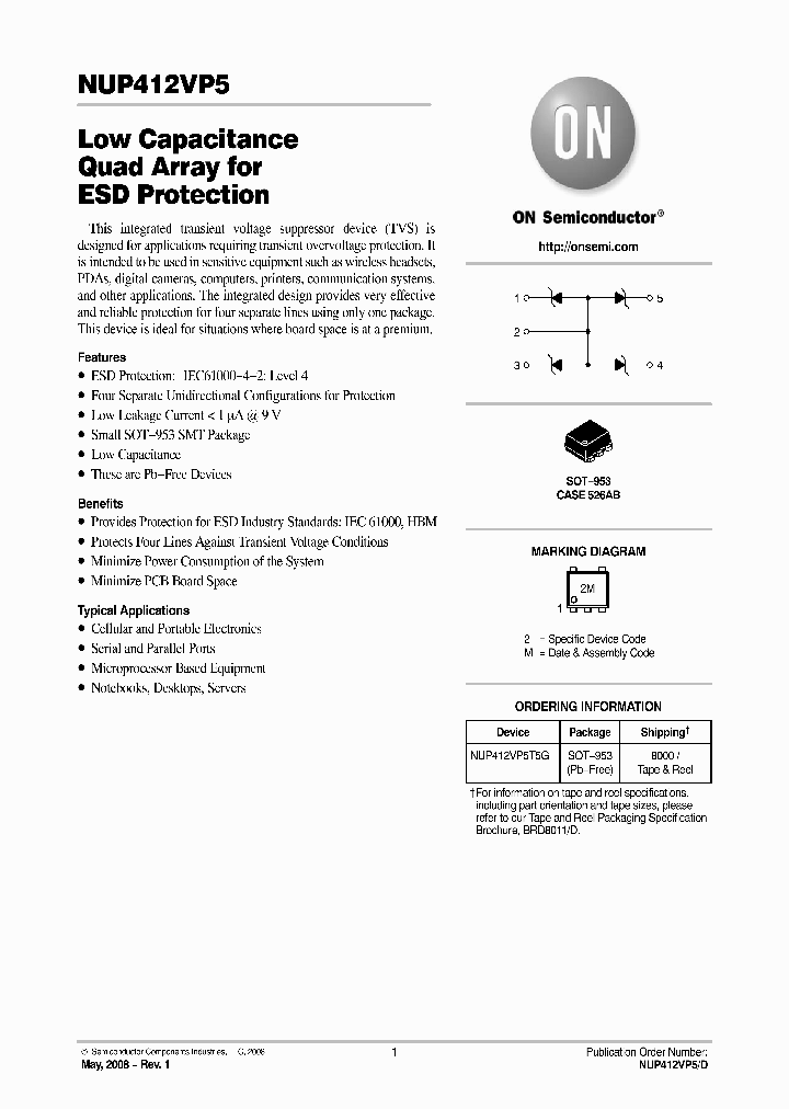 NUP412VP5_3265865.PDF Datasheet