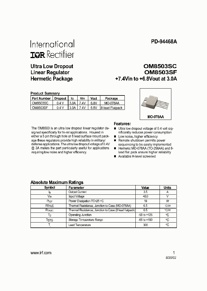 OM8503SF_3273544.PDF Datasheet