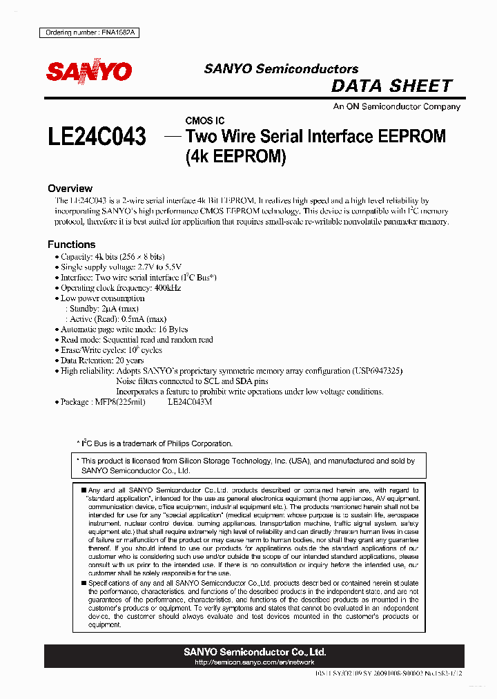 LE24C043_3296151.PDF Datasheet