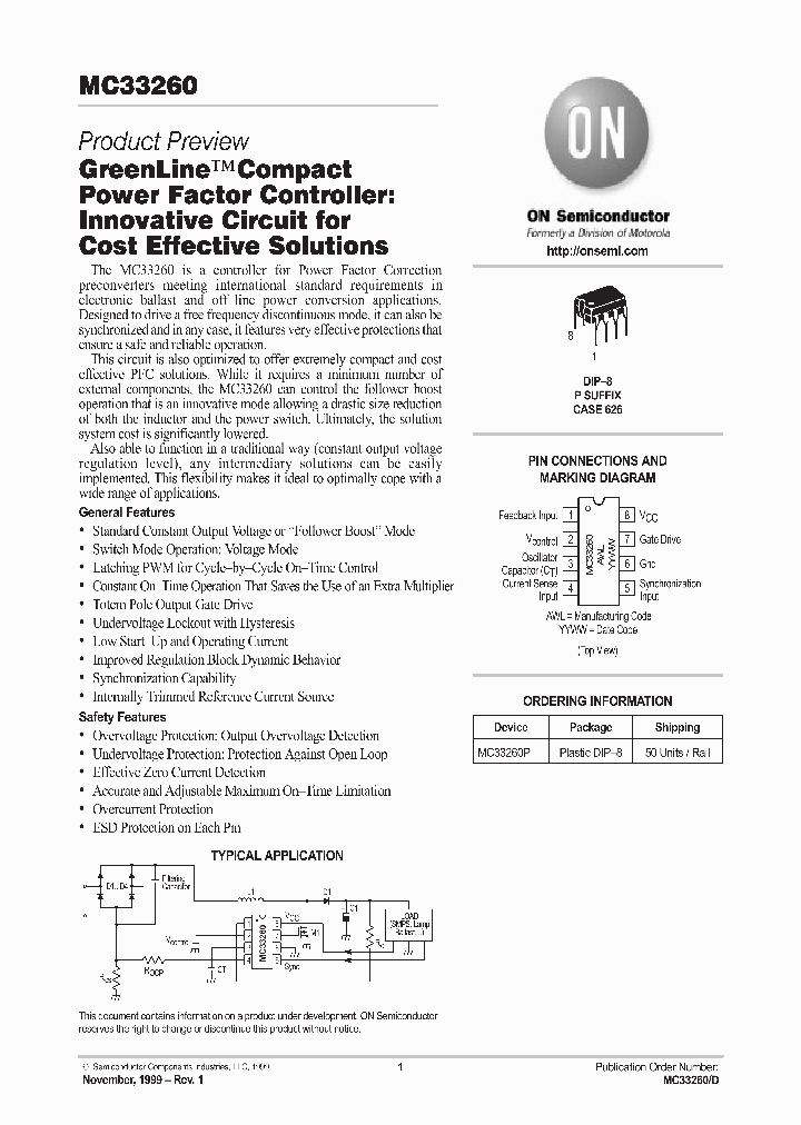 MC33260P_3323018.PDF Datasheet