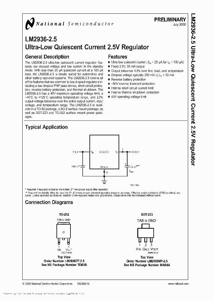 LM2936Z-25_3343508.PDF Datasheet