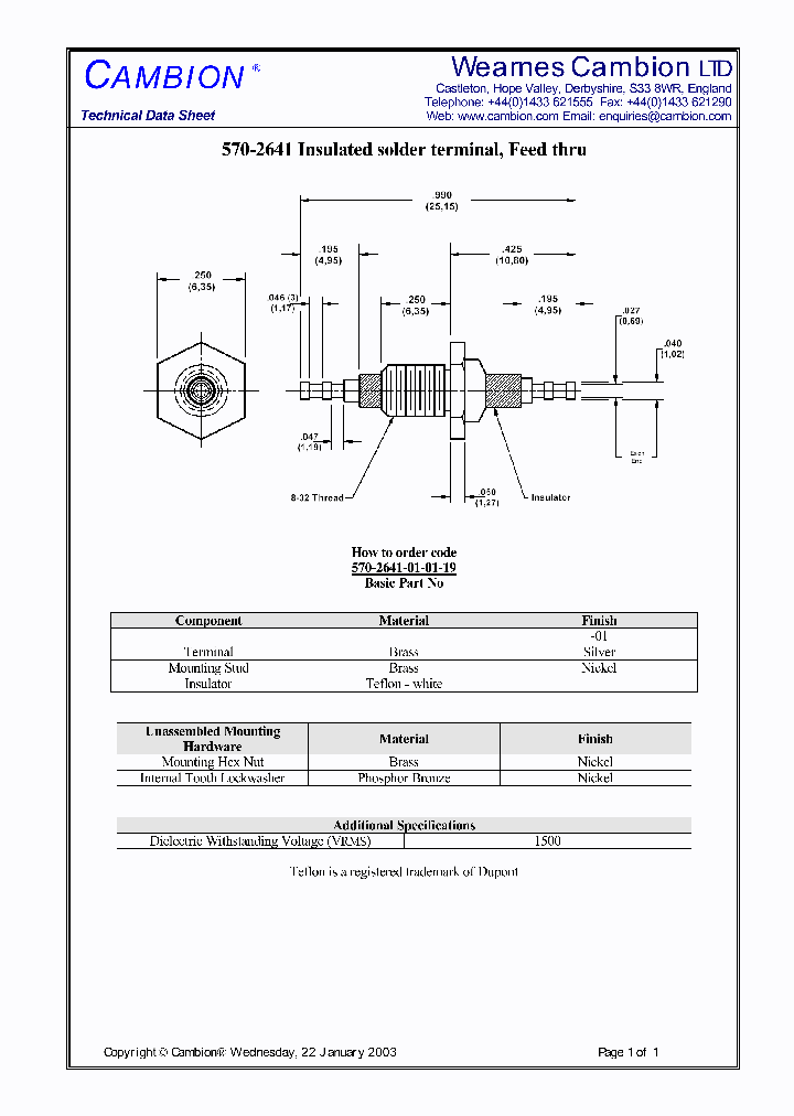 570-2641_3362116.PDF Datasheet