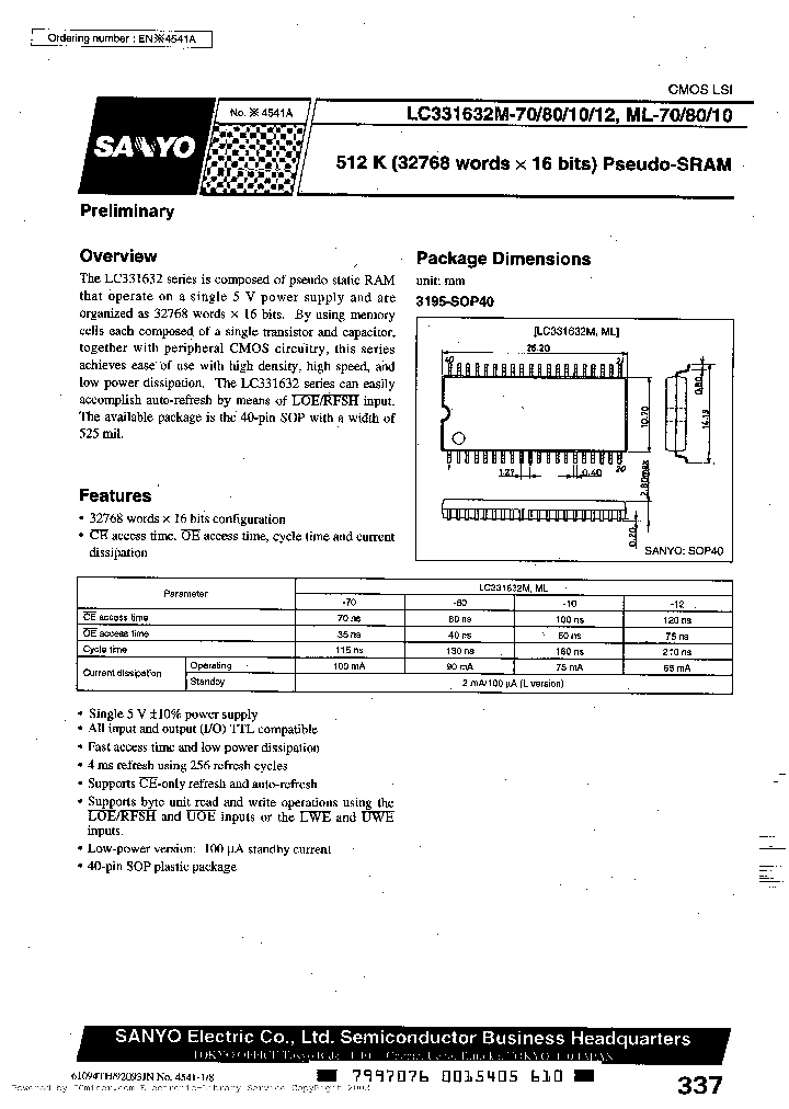 LC331632ML-70_3394212.PDF Datasheet