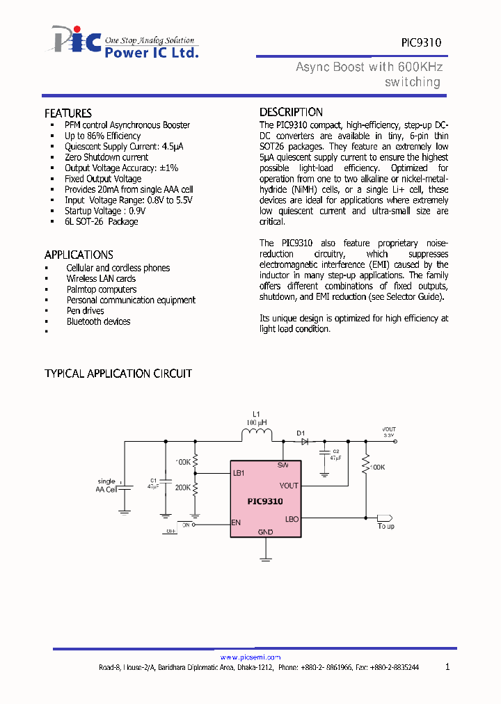 PIC9310_3409850.PDF Datasheet