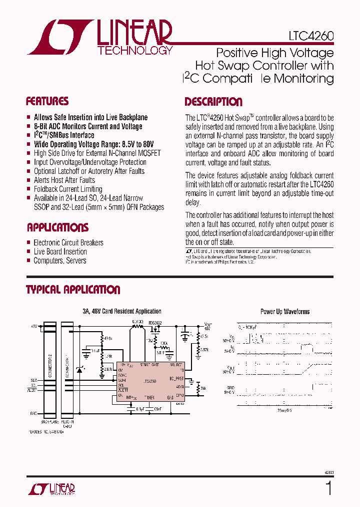 LTC4260CGN_3412449.PDF Datasheet
