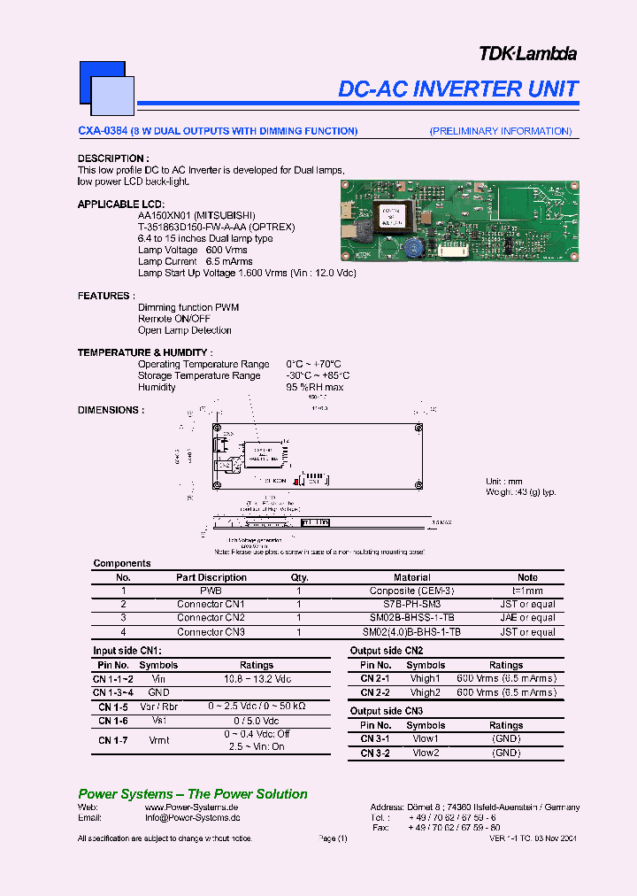 CXA-0384_3492911.PDF Datasheet