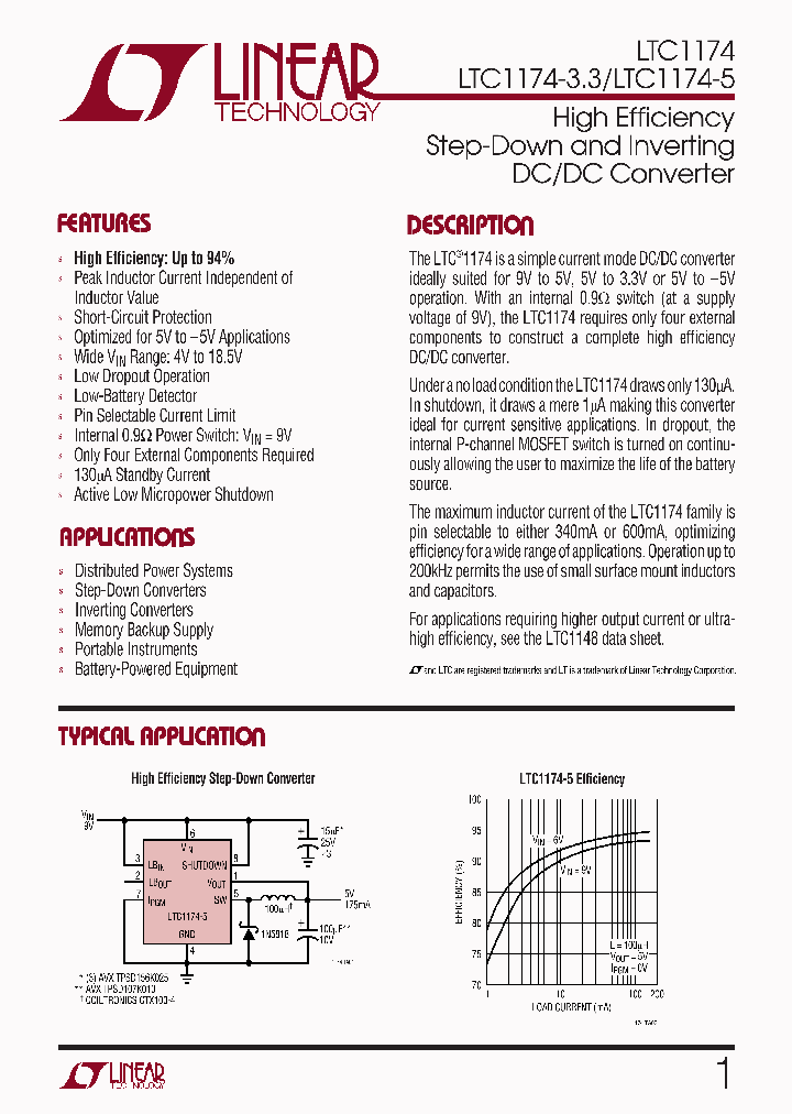 LTC1174HV_3491079.PDF Datasheet