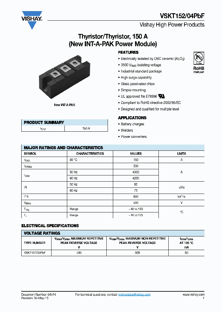 VSKT152_3500302.PDF Datasheet