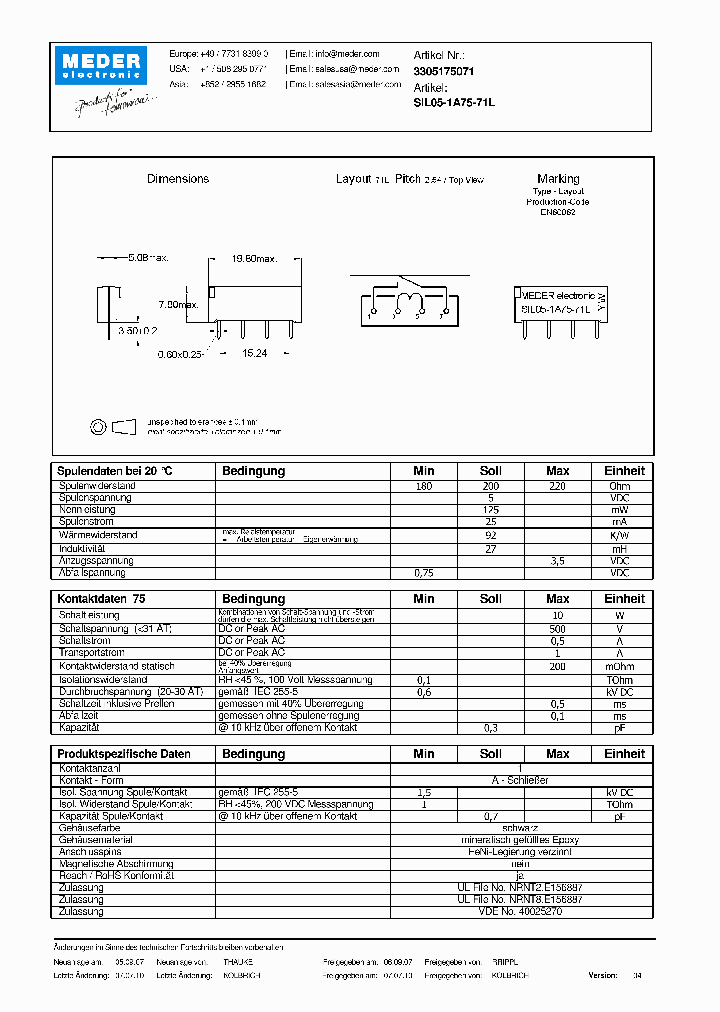 SIL05-1A75-71LDE_3507982.PDF Datasheet