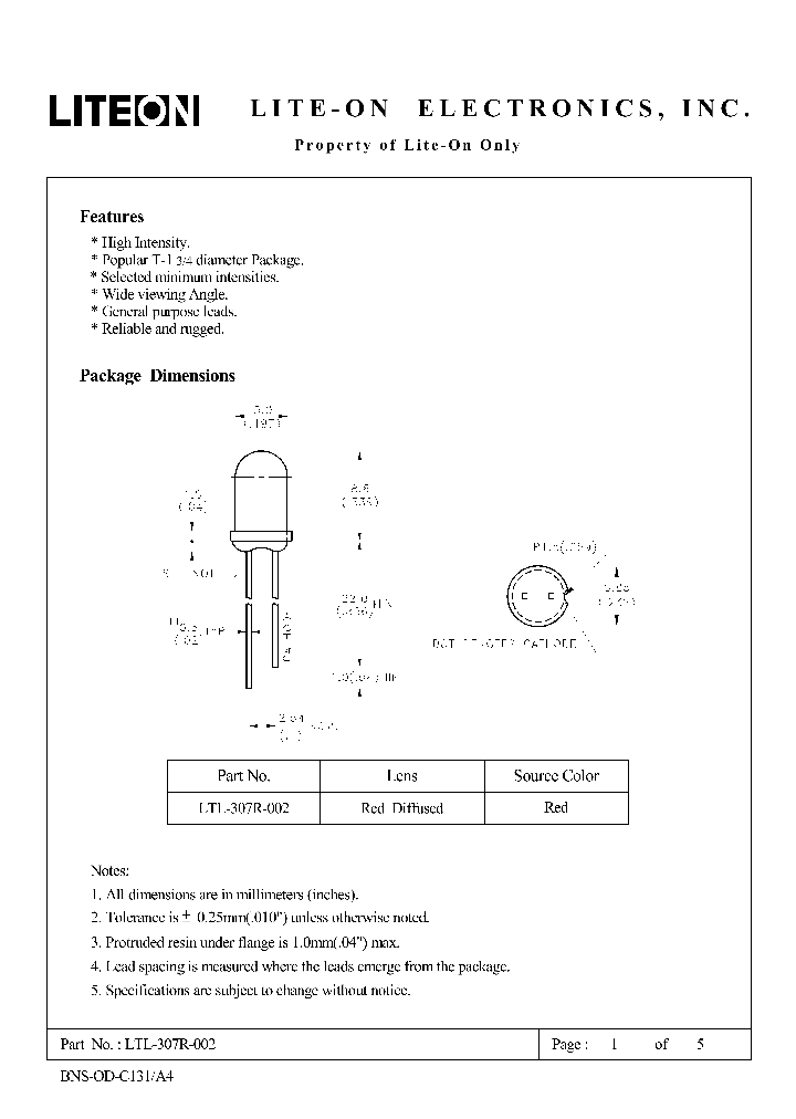 LTL-307R-002_3570260.PDF Datasheet