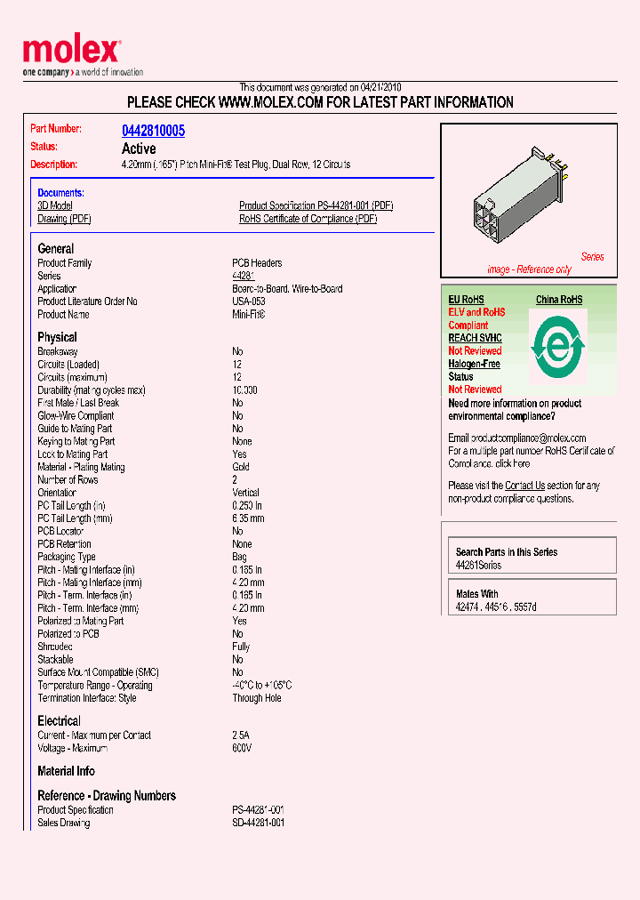 44281-0005_3593394.PDF Datasheet