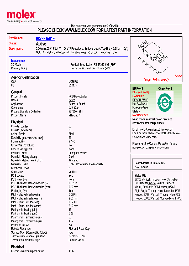 87381-5019_3593174.PDF Datasheet