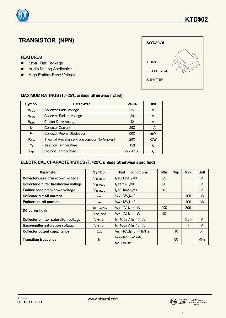 KTD1302_3621390.PDF Datasheet