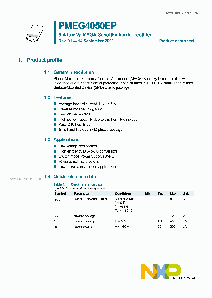 PMEG4050EP_3641876.PDF Datasheet