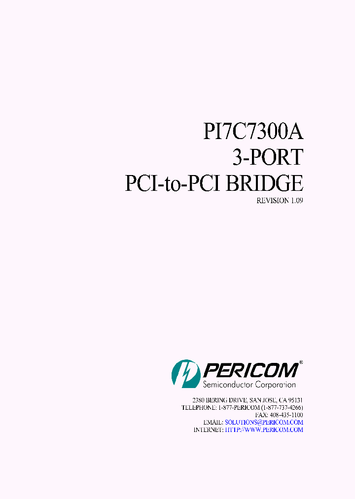 PI7C7300_3668795.PDF Datasheet