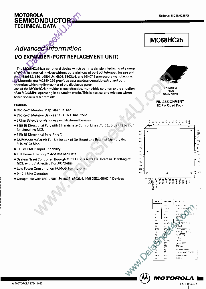 MC68HC25_3669517.PDF Datasheet