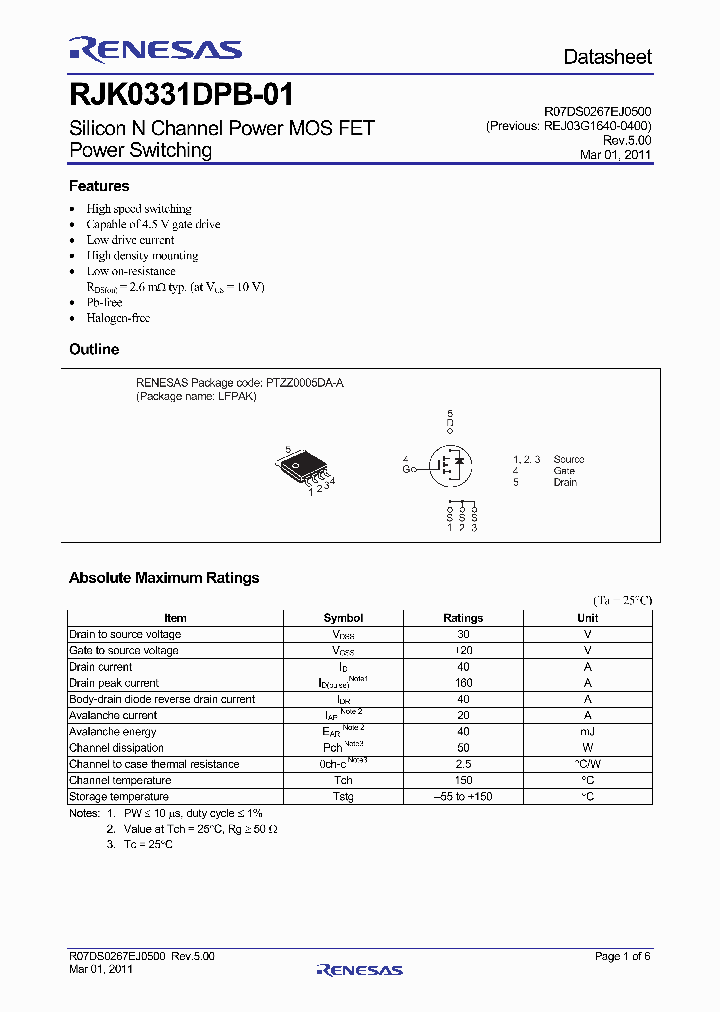 RJK0331DPB-01_3672434.PDF Datasheet