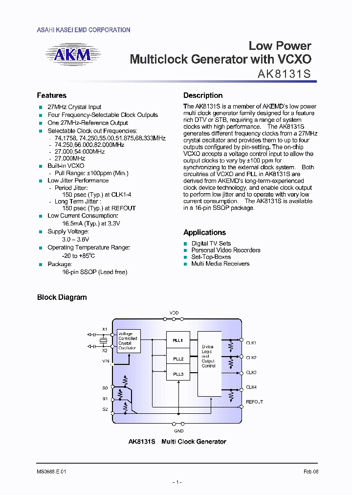 AK8131S_3676335.PDF Datasheet