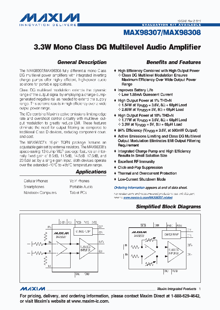 MAX983071109_3676705.PDF Datasheet