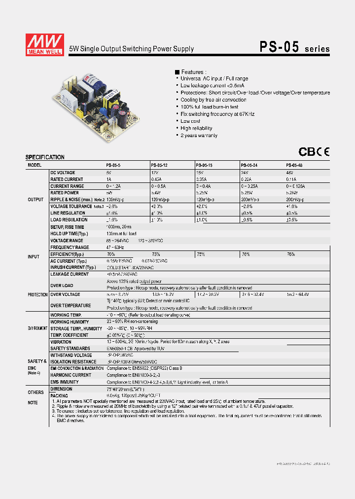 PS-05_3701640.PDF Datasheet