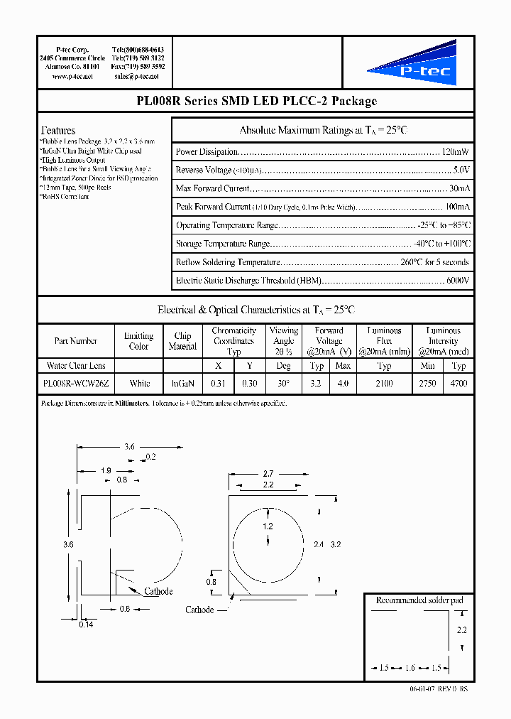 PL008R-WCW26Z_3709004.PDF Datasheet
