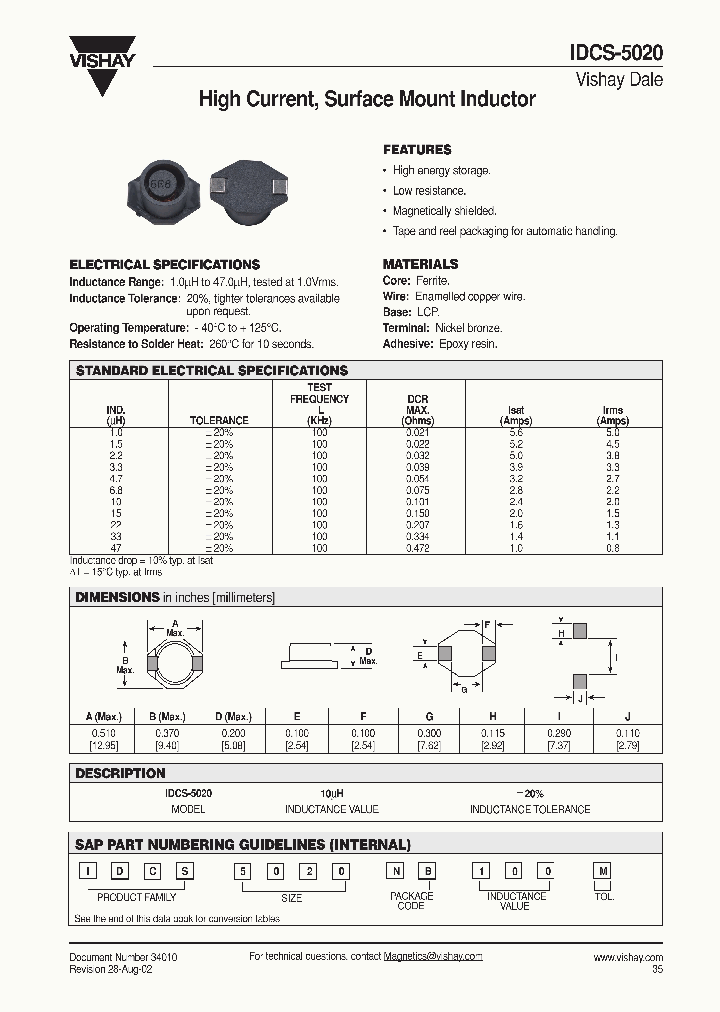 IDCS-5020_3713519.PDF Datasheet