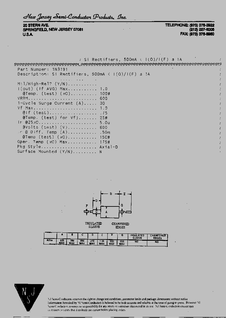 1N3191_3726383.PDF Datasheet