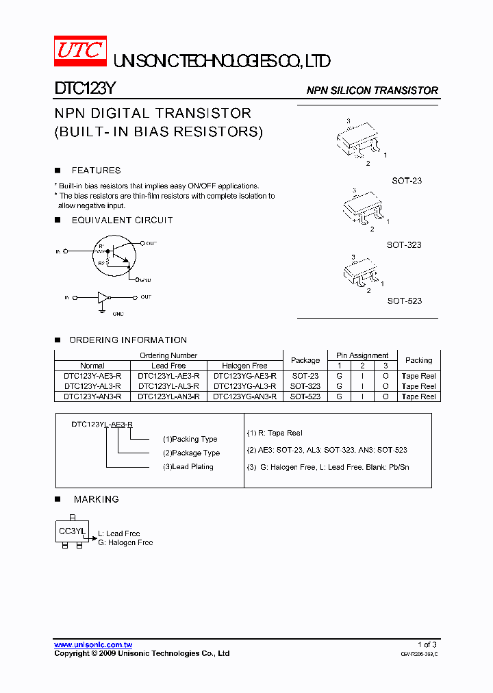 DTC123YL-AE3-R_3754443.PDF Datasheet