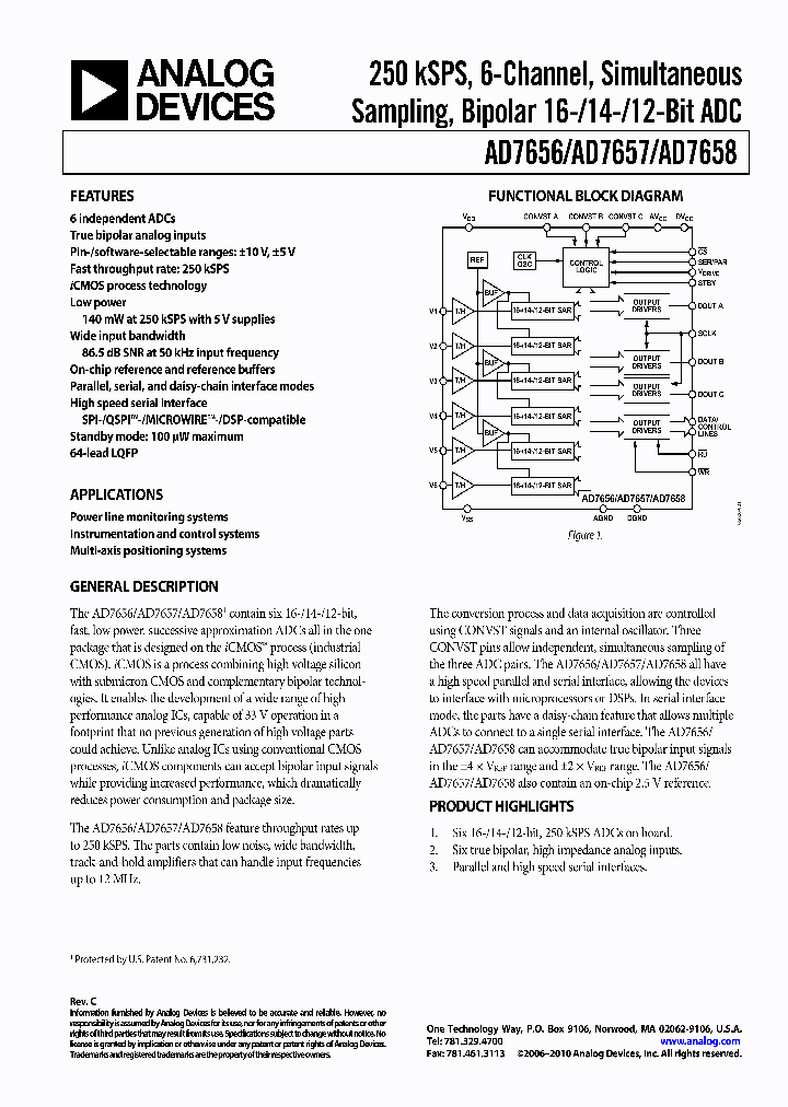 AD7658YSTZ-REEL_3756783.PDF Datasheet