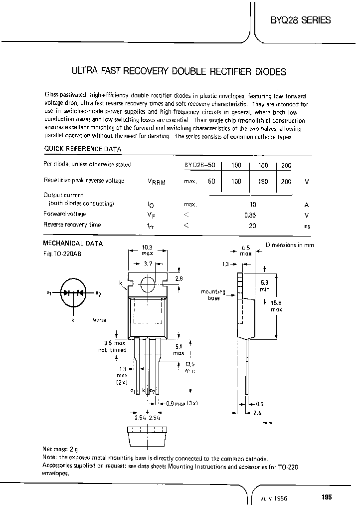 BYQ28-150_3757483.PDF Datasheet