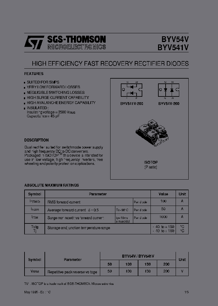 BYV54V-50_3758088.PDF Datasheet