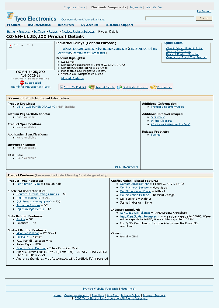 OZ-SH-112D200_3767545.PDF Datasheet