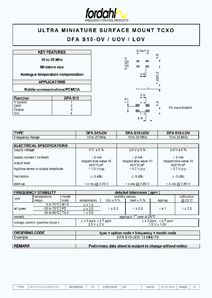 DFAS15-UOV10MHZP2_3769625.PDF Datasheet