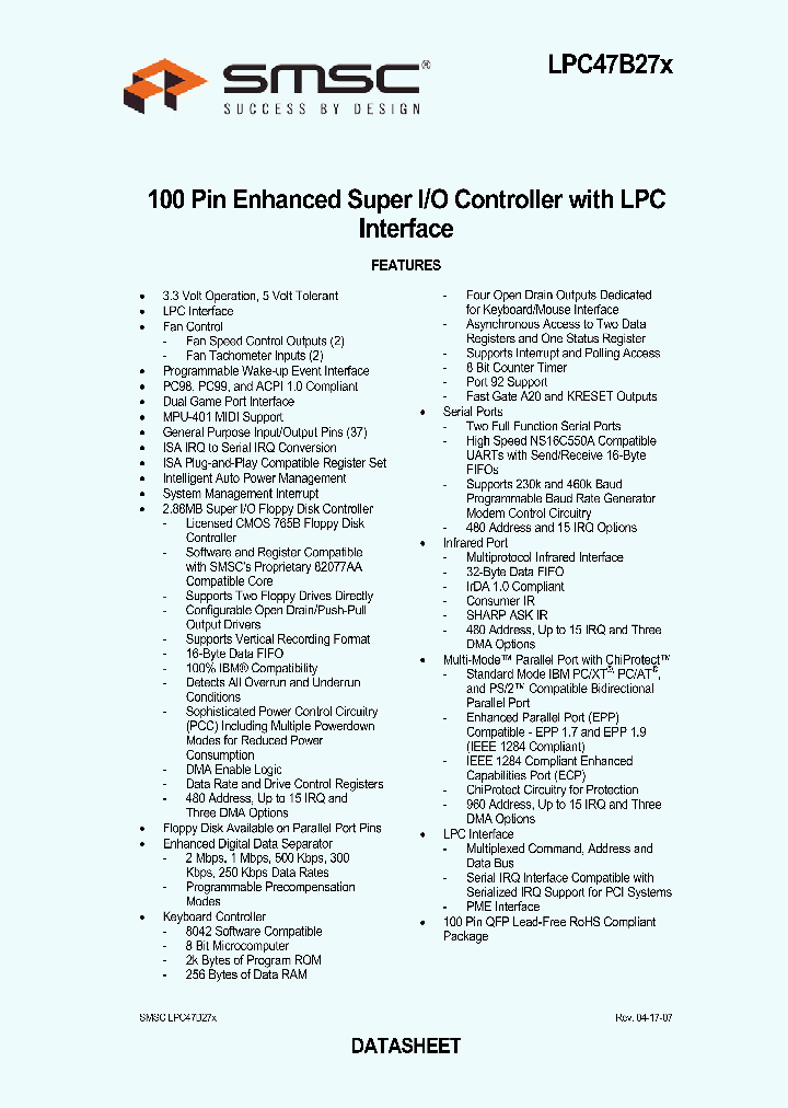 LPC47B272QFP_3770928.PDF Datasheet