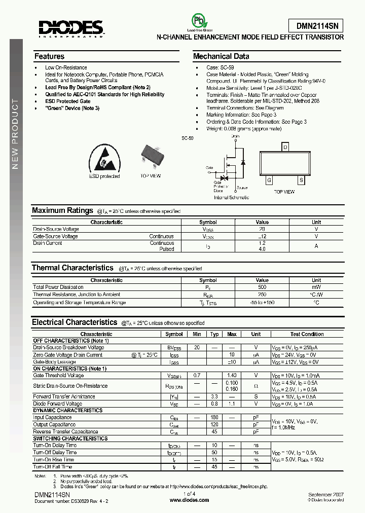 DMN2114SN0709_3941771.PDF Datasheet