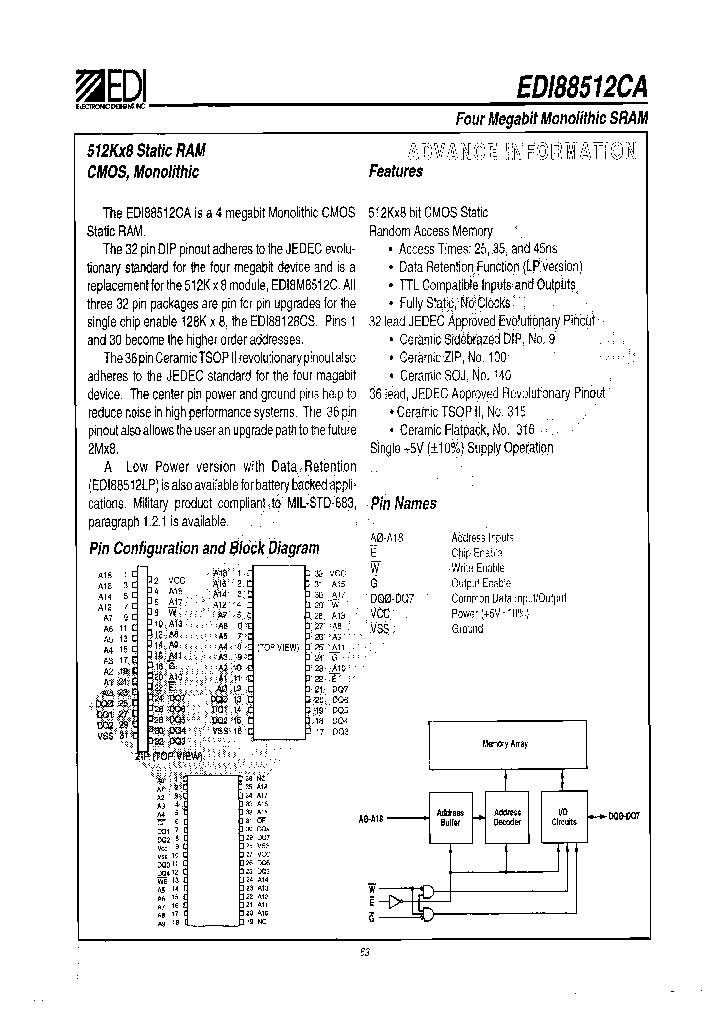 EDI88512CA25ZI_3778832.PDF Datasheet